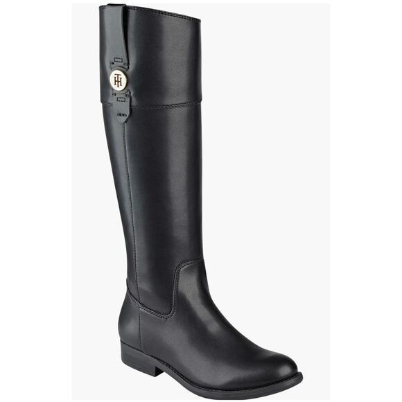 Tommy Hilfiger Shano Riding Boots Women 8 Equestrian Long * - Picture 1 of 8